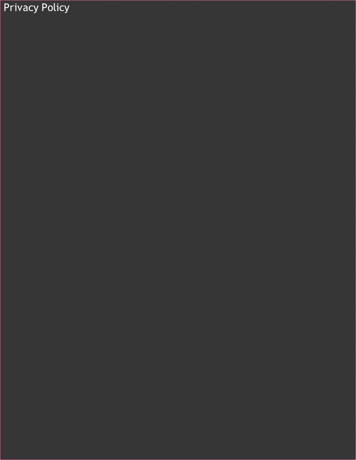 Privacy Policy